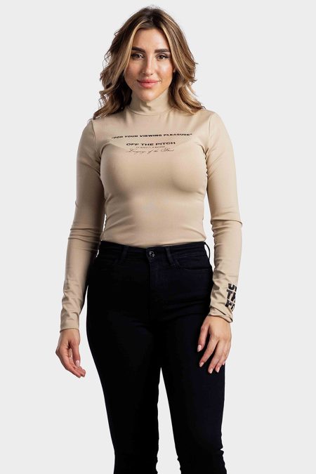 Off The Pitch Carmen Bodysuit Dames Sand - Maat XL - Kleur: Sand | Soccerfanshop