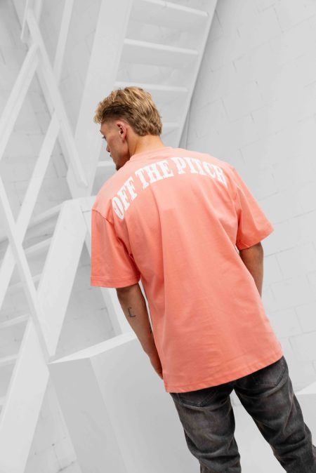 Off The Pitch Counter T-Shirt Heren Oranje - Maat L - Kleur: Oranje | Soccerfanshop