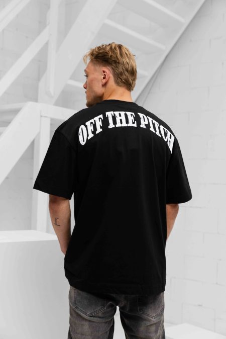 Off The Pitch Counter T-Shirt Heren Zwart - Maat XS - Kleur: Zwart | Soccerfanshop