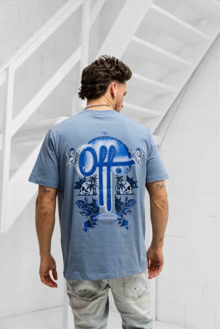 Off The Pitch Higher Purpose T-Shirt Heren Blauw - Maat XL - Kleur: Blauw | Soccerfanshop