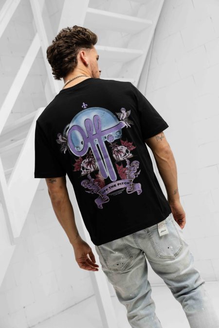 Off The Pitch Higher Purpose T-Shirt Heren Zwart - Maat S - Kleur: Zwart | Soccerfanshop