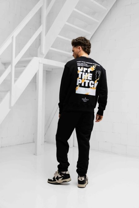 Off The Pitch Lit Trainingspak Heren Zwart - Maat XXL - Kleur: Zwart | Soccerfanshop