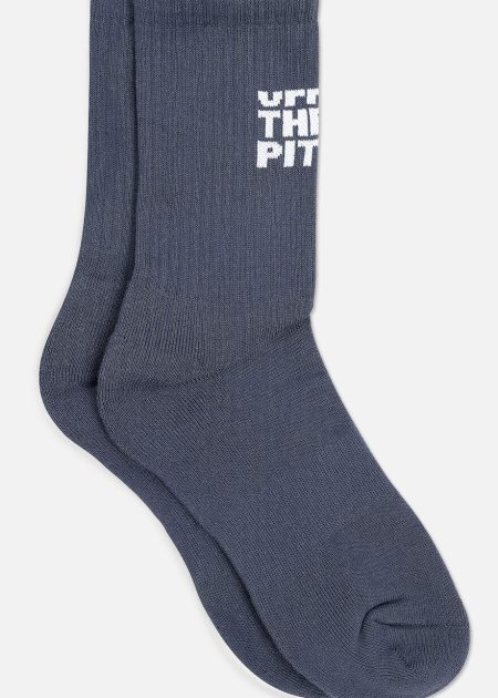 Off The Pitch Logo Sokken Heren Blauw - Maat 39/42 - Kleur: Blauw | Soccerfanshop