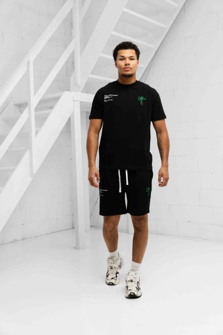 Off The Pitch Neo Regular Fit Zomerset Heren Zwart - Maat XXL - Kleur: Zwart | Soccerfanshop
