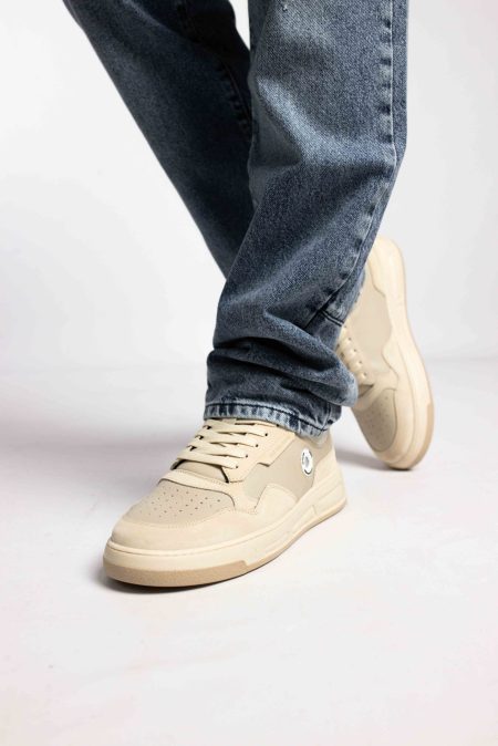 Off The Pitch Supernova Low Sneakers Heren Beige - Maat 46 - Kleur: Beige | Soccerfanshop