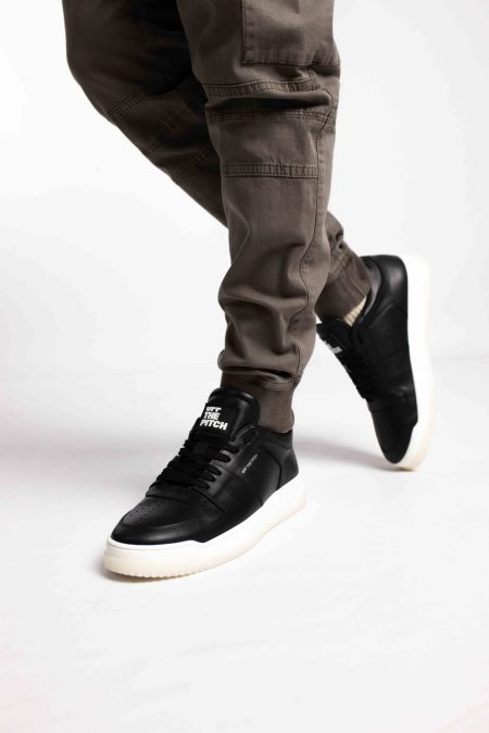 Off The Pitch Supernova Low Sneakers Heren Zwart - Maat 44 - Kleur: WitZwart | Soccerfanshop