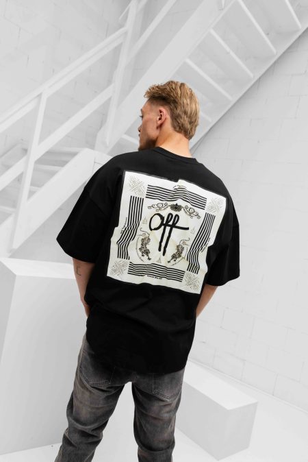 Off The Pitch Temple T-Shirt Heren Zwart - Maat XL - Kleur: Zwart | Soccerfanshop