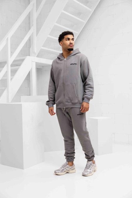 Off The Pitch Wardrobe Essential Trainingspak Heren Grijs - Maat XXL - Kleur: Grijs | Soccerfanshop