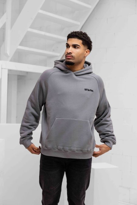 Off The Pitch Wardrobe Essentials Hoodie Heren Grijs - Maat XXL - Kleur: Grijs | Soccerfanshop
