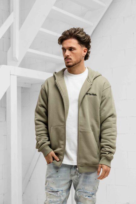 Off The Pitch Wardrobe Essentials Vest Heren Groen - Maat XL - Kleur: Groen | Soccerfanshop