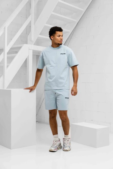 Off The Pitch Wardrobe Essentials Zomerset Heren Lichtblauw - Maat XXL - Kleur: Lichtblauw | Soccerfanshop