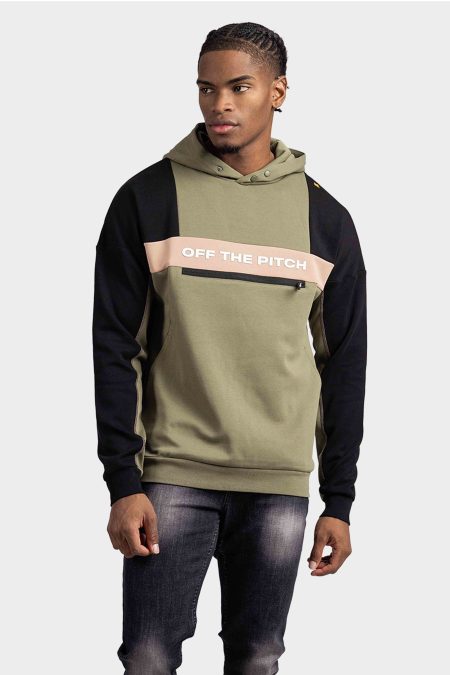 Off The Pitch X Robey Serge Hoodie Heren Groen - Maat S - Kleur: Groen | Soccerfanshop