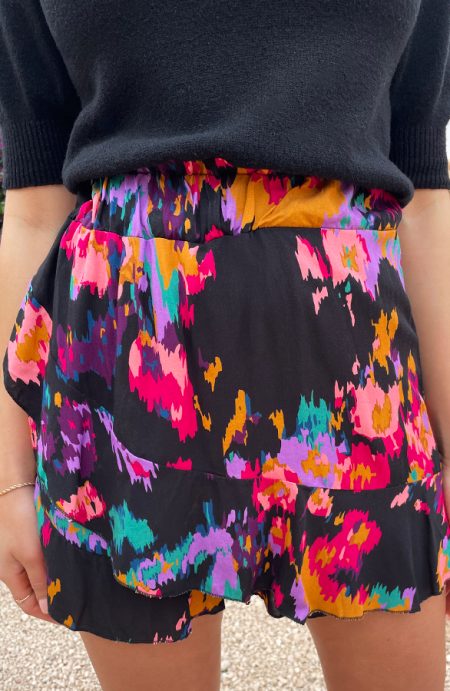 Print Skort Multicolor