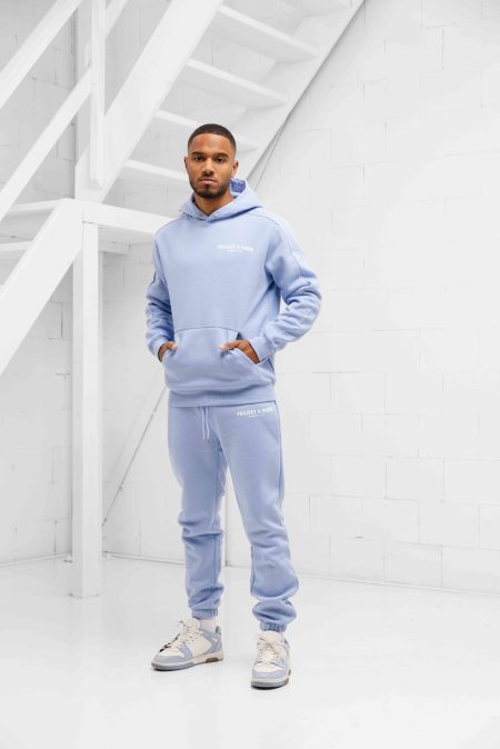 Project X Paris Members&apos; Club Trainingspak Heren Lichtblauw - Maat XL - Kleur: Zwart | Soccerfanshop