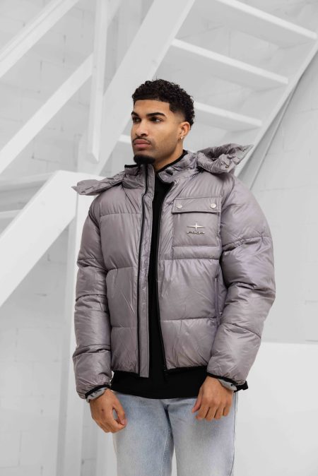 Project X Paris Winterjas Heren Grijs - Maat XXL - Kleur: Grijs | Soccerfanshop