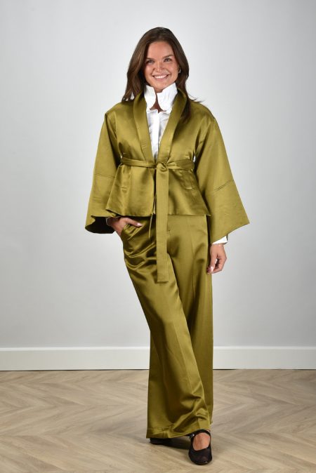 Psophia broek 215TRS2496 olive