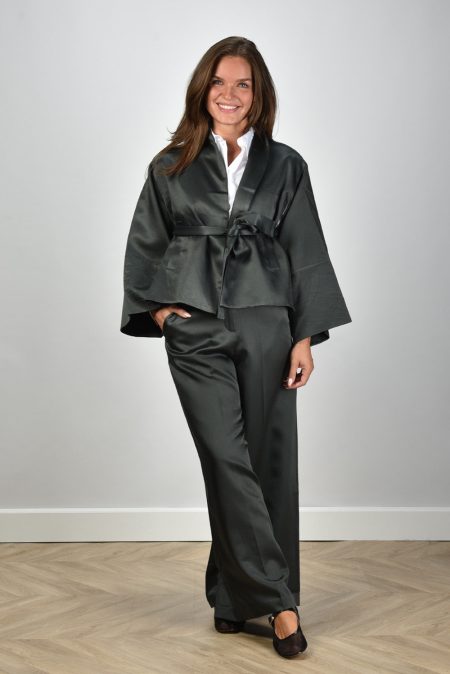 Psophia broek 215TRS2496 caviar