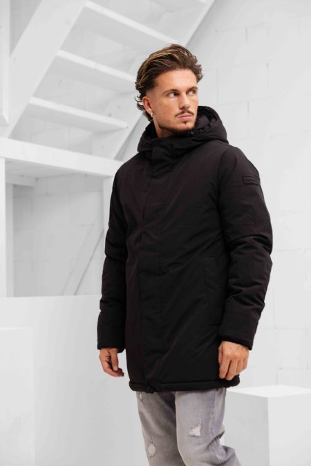 Pure Path Active Flex Parka Winterjas Heren Zwart - Maat M - Kleur: Zwart | Soccerfanshop