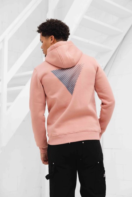 Pure Path Essential Logo Hoodie Heren Roze - Maat M - Kleur: Roze | Soccerfanshop