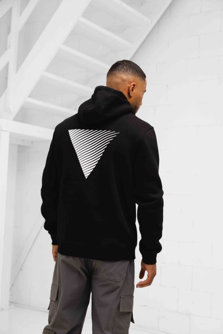 Pure Path Essential Logo Hoodie Heren Zwart - Maat XL - Kleur: Zwart | Soccerfanshop