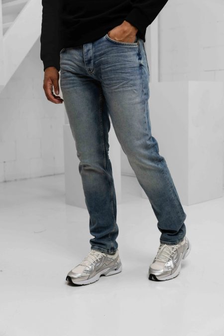 Pure Path The Eric Jeans W1551 Heren Blauw - Maat 36 - Kleur: Blauw | Soccerfanshop