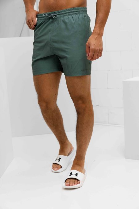 Pure Path Tonal Logo Zwembroek Heren Groen - Maat XL - Kleur: Groen | Soccerfanshop