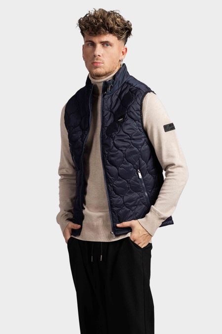 Quotrell Couture Dijon Bodywarmer Heren Donkerblauw - Maat XXL - Kleur: Donkerblauw | Soccerfanshop