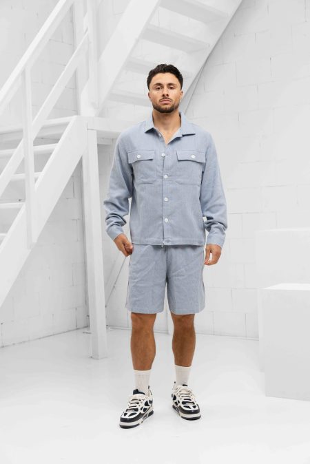 Quotrell Eclipse Zomerset Heren Blauw/Wit - Maat XXL - Kleur: WitBlauw | Soccerfanshop