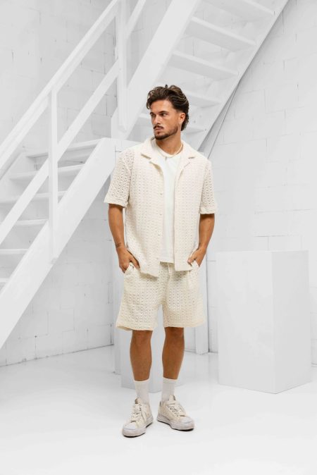 Quotrell Segovia Zomerset Heren Wit - Maat L - Kleur: Gebroken Wit | Soccerfanshop