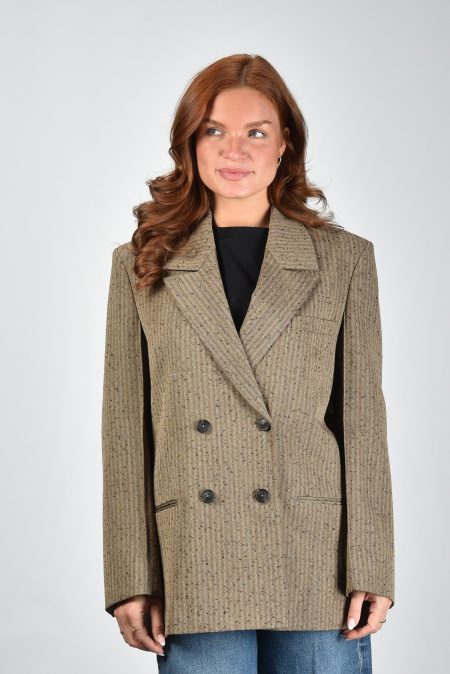 RÓHE blazer 418-11-046 herringbone