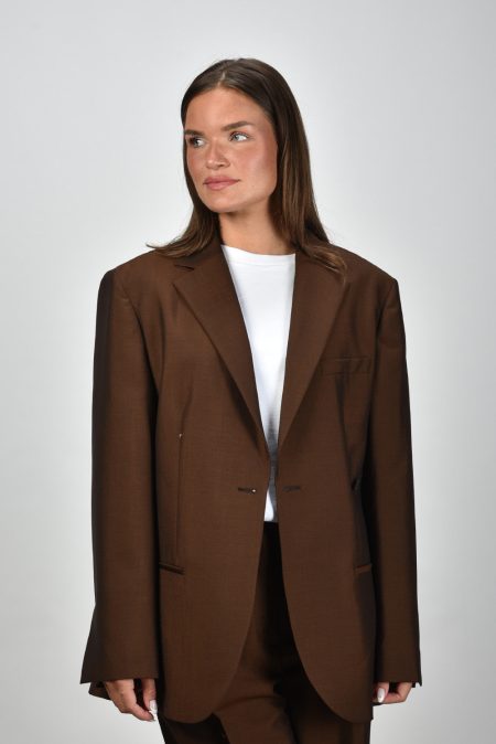 RÓHE blazer 416-11-022 mahogany