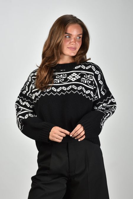 RÓHE trui 417-23-307 black