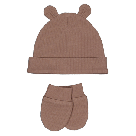 Muts en wanten - Bruin