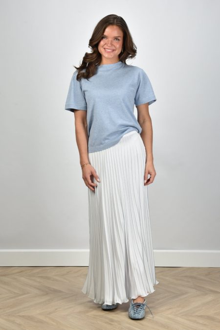 Sage & Ivy rok Nora off white/jeans