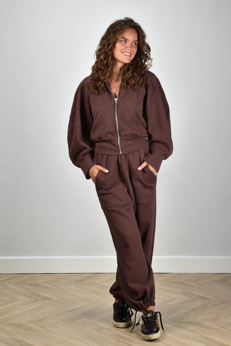 Sea Me Happy broek Hugo Baggy Sweat Pants brownie