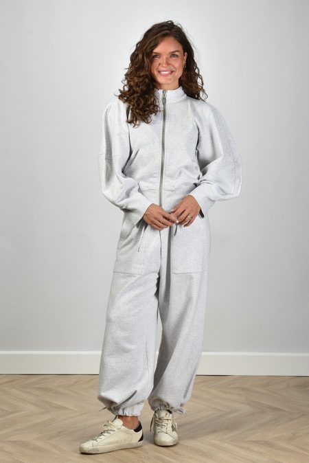 Sea Me Happy broek Hugo Baggy Sweat Pants grey melange