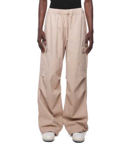 Parachute Pants Beige - L