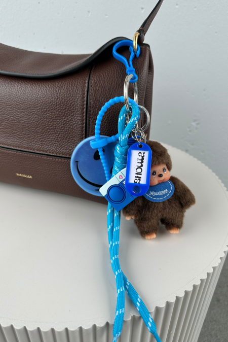 Shouia bag charm Kiki 27 blauw