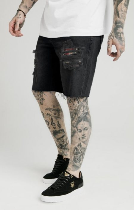 SikSilk X Dani Alves Korte Broek Heren Zwart - Maat 32 - Kleur: Zwart | Soccerfanshop