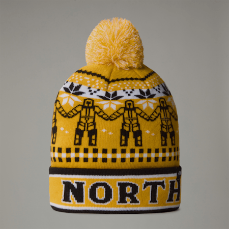 The North Face Tuke-skibeanie Summit Gold Him Suit Jacquard male