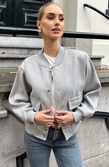 Soft Bomberjacket Grey