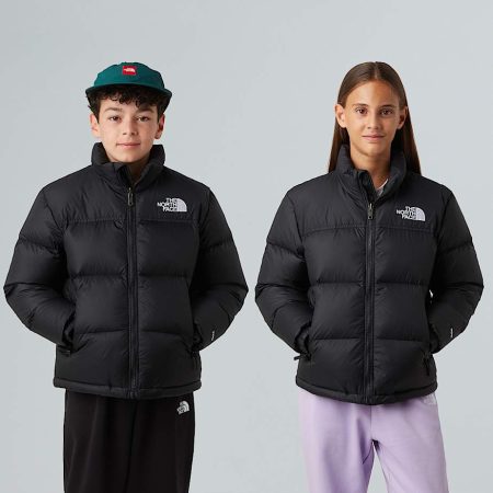 The North Face 1996 Retro Nuptse-jas Voor Tieners Tnf Black-tnf Black-recycled Down male