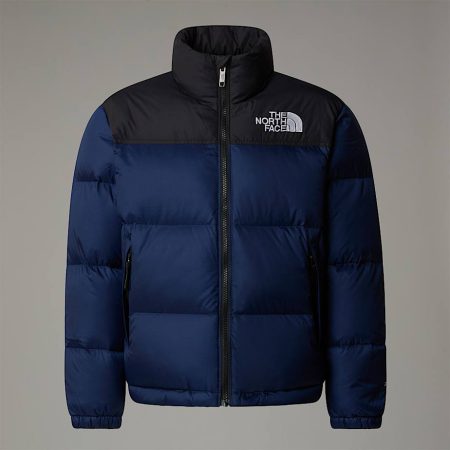 The North Face 1996 Retro Nuptse-jas Voor Tieners Summit Navy-tnf Black male