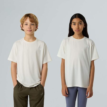 The North Face 24/7-t-shirt Voor Tieners White Dune male
