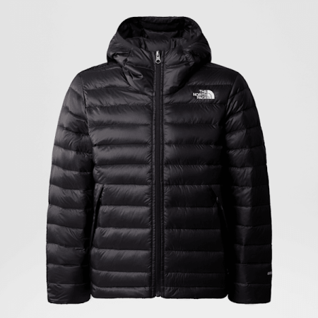 The North Face Aconcagua-donsjas Met Capuchon Voor Tieners Tnf Black-tnf White male