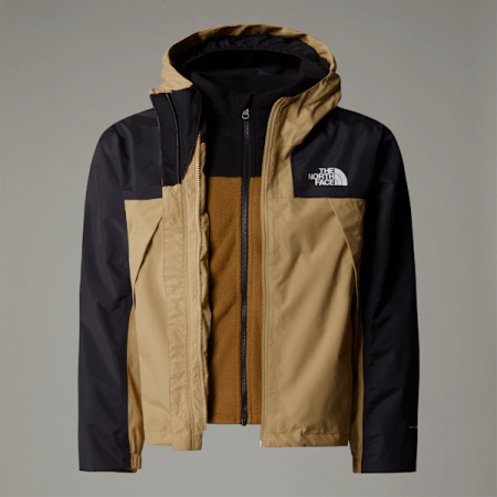 The North Face Antora Triclimate 3-in-1-jas Voor Tieners Khaki Stone male