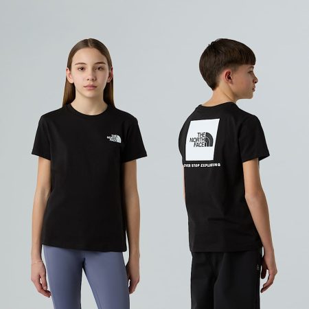 The North Face Box Nse-t-shirt Voor Tieners Tnf Black male