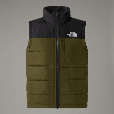 The North Face Circular-bodywarmer Voor Tieners Forest Olive-tnf Black-npf male