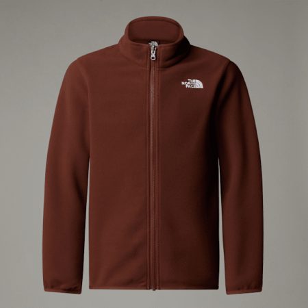 The North Face Emilio-fleece Met Volledige Rits Voor Tieners Dark Oak male