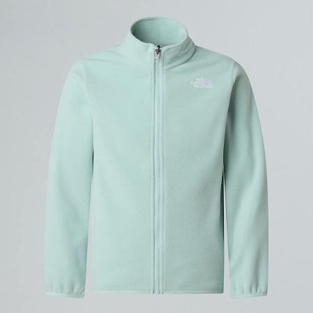 The North Face Emilio-fleece Met Volledige Rits Voor Tieners Muted Pine male
